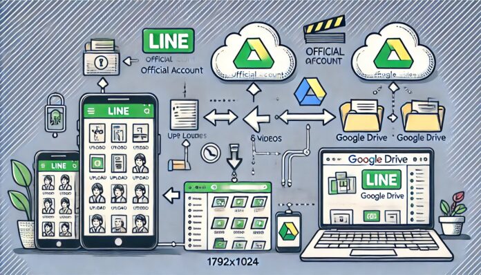 Upload รูปภาพ วิดีโอ ผ่าน Line Oa ขึ้น Google Drive