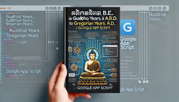 แปลงปี พ.ศ. เป็นปี ค.ศ. ด้วย Google App Script