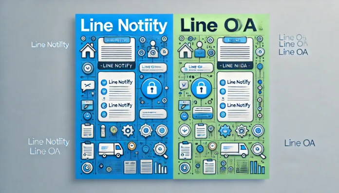 LINE OA VS LINE NOTIFY