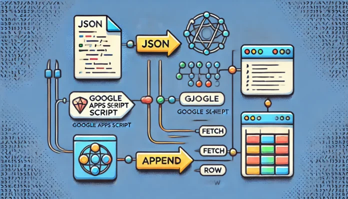 json to sheet